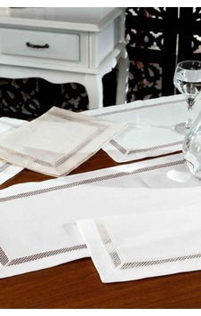 Nazik Home Lotus Bej Amerikan Servis+Runner