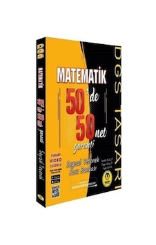 Tasarı Yayınları DGS Matematik 50de 50 Soru