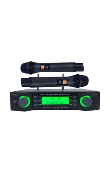 Roof R-203 2 El 2 Kanal Uhf Kablosuz Mikrofon