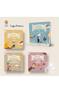 Sincap Kitap Çocuk Üniversitesi Fizik Seti 3 Kitap / Çağrı Odabaşı Sincap Kitap Çocuk Üniversitesi Fizik Seti 3 Kitap / Çağrı Odabaşı