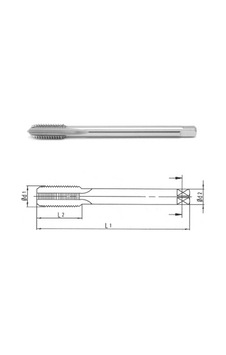 Düz Kanal Makine Kılavuzu Metrik İnce Diş 14 1,5mm Mk74c1415 Düz Kanal Makine Kılavuzu Metrik İnce Diş 14 1,5mm Mk74c1415