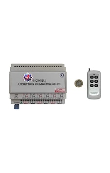 6 200watt Çıkışlı, Rf Alıcılı, Dahili Antenli Kumanda Seti. 6 200watt Çıkışlı, Rf Alıcılı, Dahili Antenli Kumanda Seti.