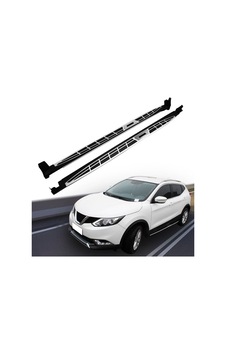 Nissan Qashqai Uyumlu -2014 Yan Basamak Koruma Side Step Square Style
