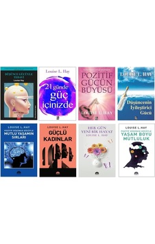Louise L. Hay Düşünce Gücüyle Tedavi Seti 8 Kitap Louise L. Hay Düşünce Gücüyle Tedavi Seti 8 Kitap