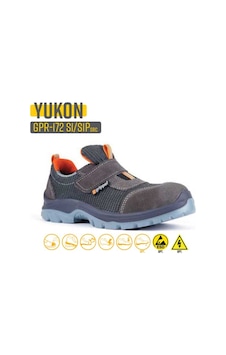 Gripper İş Ayakkabısı - Yukon Gpr-172 S1 Dark Gray Velcro Gripper İş Ayakkabısı - Yukon Gpr-172 S1 Dark Gray Velcro