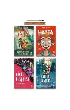 Hayta - Çiçek Ekspresi - Macera Ekspresi - Gelecek Ekspresi Set 4 Kitap Hayta - Çiçek Ekspresi - Macera Ekspresi - Gelecek Ekspresi Set 4 Kitap