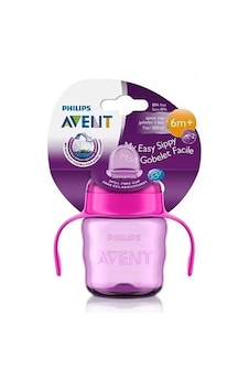 Philips Avent Damlatmaz Bardak 6 Ay+ 200 ML Pembe Philips Avent Damlatmaz Bardak 6 Ay+ 200 ML Pembe