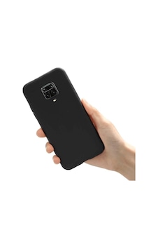 Xiaomi Redmi Note 9 Pro Max Kılıf Kamera Korumalı Silikon Rubber Arka Kapak Siyah Xiaomi Redmi Note 9 Pro Max Kılıf Kamera Korumalı Silikon Rubber Arka Kapak Siyah