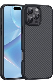 Apple Uyumlu iPhone 16 Pro Max Kılıf M-safe Şarj Özellikli Karbon Fiber Tasarımlı Zore Elnino Kapak Apple Uyumlu iPhone 16 Pro Max Kılıf M-safe Şarj Özellikli Karbon Fiber Tasarımlı Zore Elnino Kapak