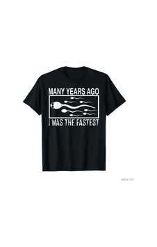 Flood Of Style Çok Önce Ben En Hızlıydim Komik Meme Tişörtü Erkekler Kadınlar İçin %100 Pamuklu Tişörtler Kı Çok Renkli Flood Of Style Çok Önce Ben En Hızlıydim Komik Meme Tişörtü Erkekler Kadınlar İçin %100 Pamuklu Tişörtler Kı Çok Renkli