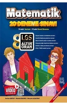 Altın Oran Yayınları 8. Sınıf Lgs Matematik Tamamı Video Çözümlü Altın Oran Yayınları 8. Sınıf Lgs Matematik Tamamı Video Çözümlü