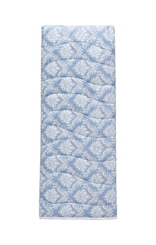 Manolya Pamuklu Çok Amaçlı Tek Kişilik Pike, Yatak Ört 155x220 - Mavi Damask Manolya Pamuklu Çok Amaçlı Tek Kişilik Pike, Yatak Ört 155x220 - Mavi Damask