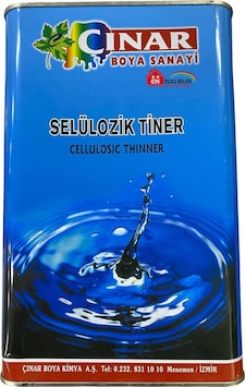 Çınar Selülozik Tiner 2,5 Litre Çınar Selülozik Tiner 2,5 Litre