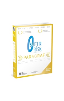 Üçdörtbeş - Paragraf Tyt Ayt Kpss Ales Dgs Msü Sıfır Risk Soru Bankası
