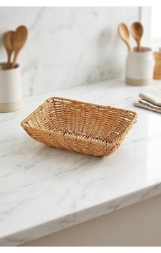 Rattan Dikdörtgen Ekmek Sepeti 24x17x8 Cm - El Örmesi Hasır Kahvaltı Ve Sunum Sepeti Çok Renkli Rattan Dikdörtgen Ekmek Sepeti 24x17x8 Cm - El Örmesi Hasır Kahvaltı Ve Sunum Sepeti Çok Renkli