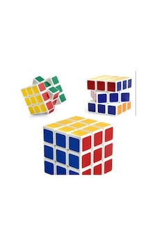 3x3x3 Eğitici Zeka Ve Sabır Küpü Yapboz Neon Renkler