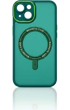 Apple Uyumlu iPhone 13 / 14 Magsafe Kılıf Modeli Yeşil Apple Uyumlu iPhone 13 / 14 Magsafe Kılıf Modeli Yeşil