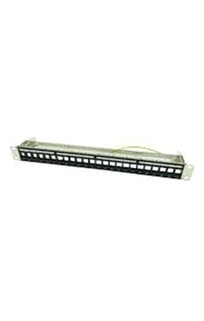 Teldata C7m-24pp Cat7 Patch Panel Metal