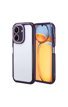 Zore Xiaomi Poco C65 Kılıf Kamera Korumalı Renkli Kenar Ve Çerçeve Tasarımlı Ogaa Vitamin Kapak-derin Mor Zore Xiaomi Poco C65 Kılıf Kamera Korumalı Renkli Kenar Ve Çerçeve Tasarımlı Ogaa Vitamin Kapak-derin Mor