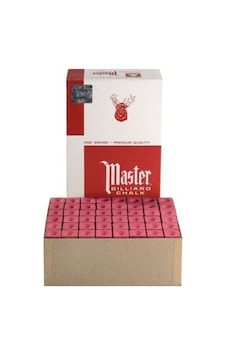 Master Chalk Kırmızı Bilardo Iskata Tebeşiri 12 Adet Master Chalk Kırmızı Bilardo Iskata Tebeşiri 12 Adet