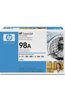 Hp 92298A (98A) Siyah Toner -4M / 5M Hp 92298A (98A) Siyah Toner -4M / 5M
