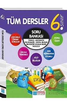 6.Sınıf Tüm Dersler Konu Özetli Soru Bankası - Evrensel İletişim Yayınları 6.Sınıf Tüm Dersler Konu Özetli Soru Bankası - Evrensel İletişim Yayınları