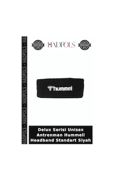 Delux Serisi Unisex Antrenman Hummell Headband Standart Siyah Delux Serisi Unisex Antrenman Hummell Headband Standart Siyah
