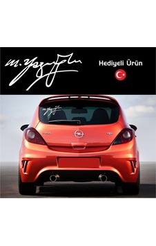 Muhsin Yazıcıoğlu Imzası Sticker Imza Stickeri Rakipsiz Kalite Muhsin Yazıcıoğlu Imzası Sticker Imza Stickeri Rakipsiz Kalite