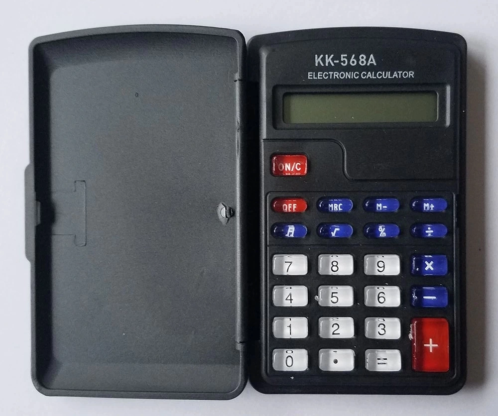 Mini Cep Boy Hesap Makinesi Çok Renkli