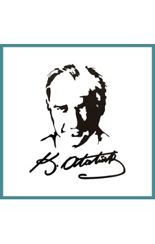 Trendexa K.atatürk Silüetli İmzalı Oto Sticker Siyah 19x15cm Mac Standart Trendexa K.atatürk Silüetli İmzalı Oto Sticker Siyah 19x15cm Mac Standart