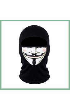 Bşkvirgo Unisex Anonymous Baskılı Balaklava 1 Adet Tek Beden Viskoz Kask İçi Motosiklet Maskesi Renk: Siyah Beden: Standart Bsk2026 Bşkvirgo Unisex Anonymous Baskılı Balaklava 1 Adet Tek Beden Viskoz Kask İçi Motosiklet Maskesi Renk: Siyah Beden: Standart Bsk2026