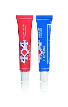 404 Plastik Çelik Yapıştırıcı Epoxy Adhesıve - 16 G 404 Plastik Çelik Yapıştırıcı Epoxy Adhesıve - 16 G