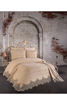 Anna Karina Home Consept Isabella 3 Parça Pike Takımı / Pique Set Cappuccino Anna Karina Home Consept Isabella 3 Parça Pike Takımı / Pique Set Cappuccino