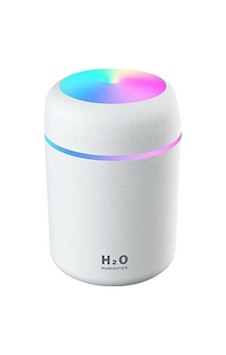 Humidifier Hava Nemlendirici USB Buhar Makinesi Işıklı Oda Araç Aroma Difüzörü H2O - Beyaz Humidifier Hava Nemlendirici USB Buhar Makinesi Işıklı Oda Araç Aroma Difüzörü H2O - Beyaz