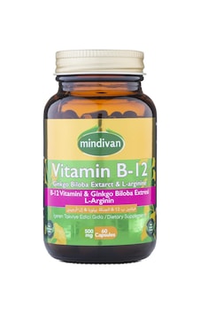 Vitamin B12 &Ginko Bloba Ekstresi & L Arginin 60 Kapsül 500Mg Değer 1-Değer 2 Vitamin B12 &Ginko Bloba Ekstresi & L Arginin 60 Kapsül 500Mg Değer 1-Değer 2