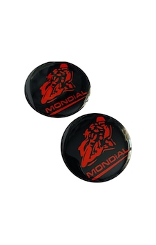 Mondial Logo Damla Etiket 5x5 Cm 2' Li Siyah Siyah