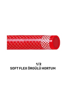 Sgs 1/2 Softlex Örgülü Hortum 50 Mt