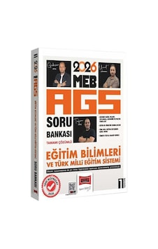 Yargı 2026 Meb-ags Eğitim Bilimleri Ve Türk Milli Eğitim Sistemi Soru Bankası Modül-1 Çözümlü - Tufan Genç Yargı Yayınları Yargı 2026 Meb-ags Eğitim Bilimleri Ve Türk Milli Eğitim Sistemi Soru Bankası Modül-1 Çözümlü - Tufan Genç Yargı Yayınları