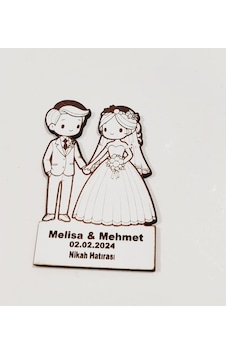 40 Adet Nikah Magneti 007 40 Adet Nikah Magneti 007