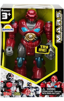 Happy Kid M.a.r.s. Işıklı Yürüyen Robot 57674 Kırmızı