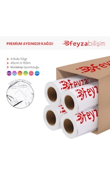 Feyza Bilişim Plankopya Ozalit Aydınger Kağıdı 112gr 45cmx150m-4 Feyza Bilişim Plankopya Ozalit Aydınger Kağıdı 112gr 45cmx150m-4