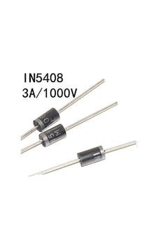 1N5408 3A 1000V Do-20 Diyot 10 Adet 1N5408 3A 1000V Do-20 Diyot 10 Adet