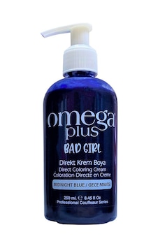 Omega Plus Bad Girl Gece Mavisi Direkt Krem Boya 250Ml