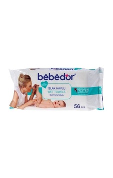 Bebedor 636 Özel Pudra Kokulu Islak Havlu 56'Lı Bebedor 636 Özel Pudra Kokulu Islak Havlu 56'Lı