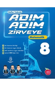 Newton Yayınları 8. Sınıf Matematik Adım Adım Zirveye Soru Bankası Yeni