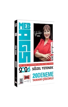 Yargı 2026 Meb-ags Sözel Yetenek 20 Deneme Çözümlü - Yelda Ünal Yargı 2026 Meb-ags Sözel Yetenek 20 Deneme Çözümlü - Yelda Ünal