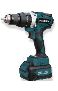 Max Extra MXP9012 Akülü Darbeli Matkap Vidalama 20 Volt 4 Amper Max Extra MXP9012 Akülü Darbeli Matkap Vidalama 20 Volt 4 Amper