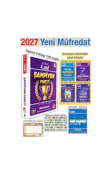 4. Sınıf 2027 Şampiyon Paketi Matematik Dinamo Soru Bankası Seti 4. Sınıf 2027 Şampiyon Paketi Matematik Dinamo Soru Bankası Seti