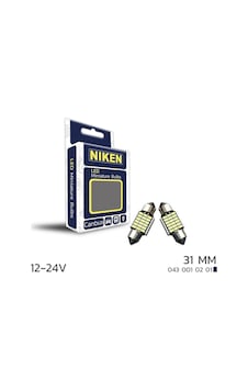 Niken Led Ampul Sofit Canbus Led 31mm 12-24v