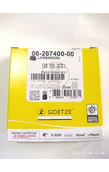 Antor/lombardini 3LD450/510 Segman Takımı Komple Std (Sekman) Nüral Goetze Antor/lombardini 3LD450/510 Segman Takımı Komple Std (Sekman) Nüral Goetze